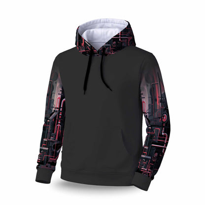 Industrial Empire Sleevie Pullover Hoodie - Stylish Apparel