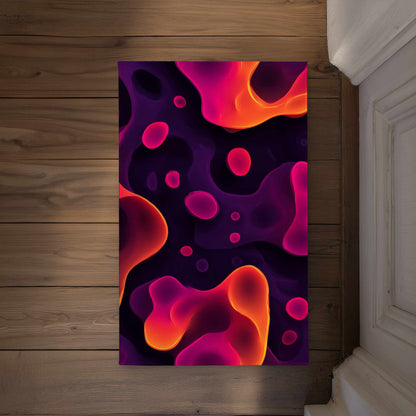 Luminous Flow Veins Door Mat | Indoor Outdoor Home Decor