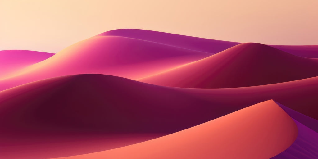 Deep dunes - Desk Mat