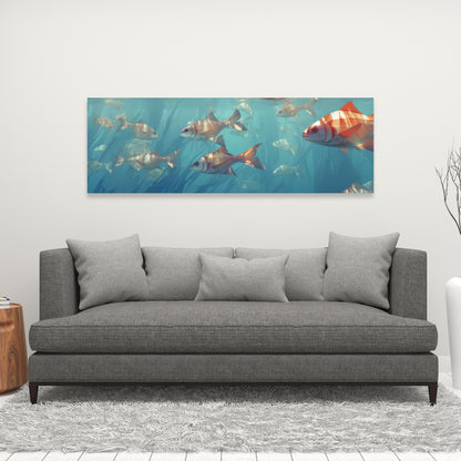 Surface tension - 32"x32" Canvas