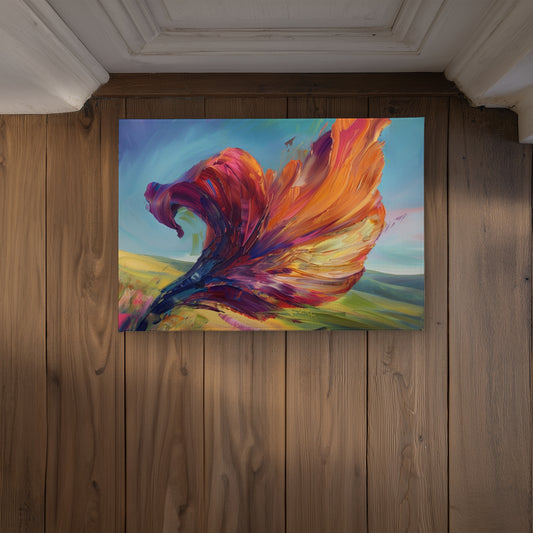 The Leaf Indoor Outdoor Door Mat | Home Decor Essential