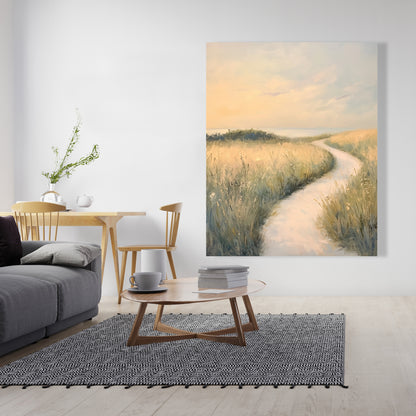 Soft breeze - Green Canvas for Elegant Home Decor | Buy Now