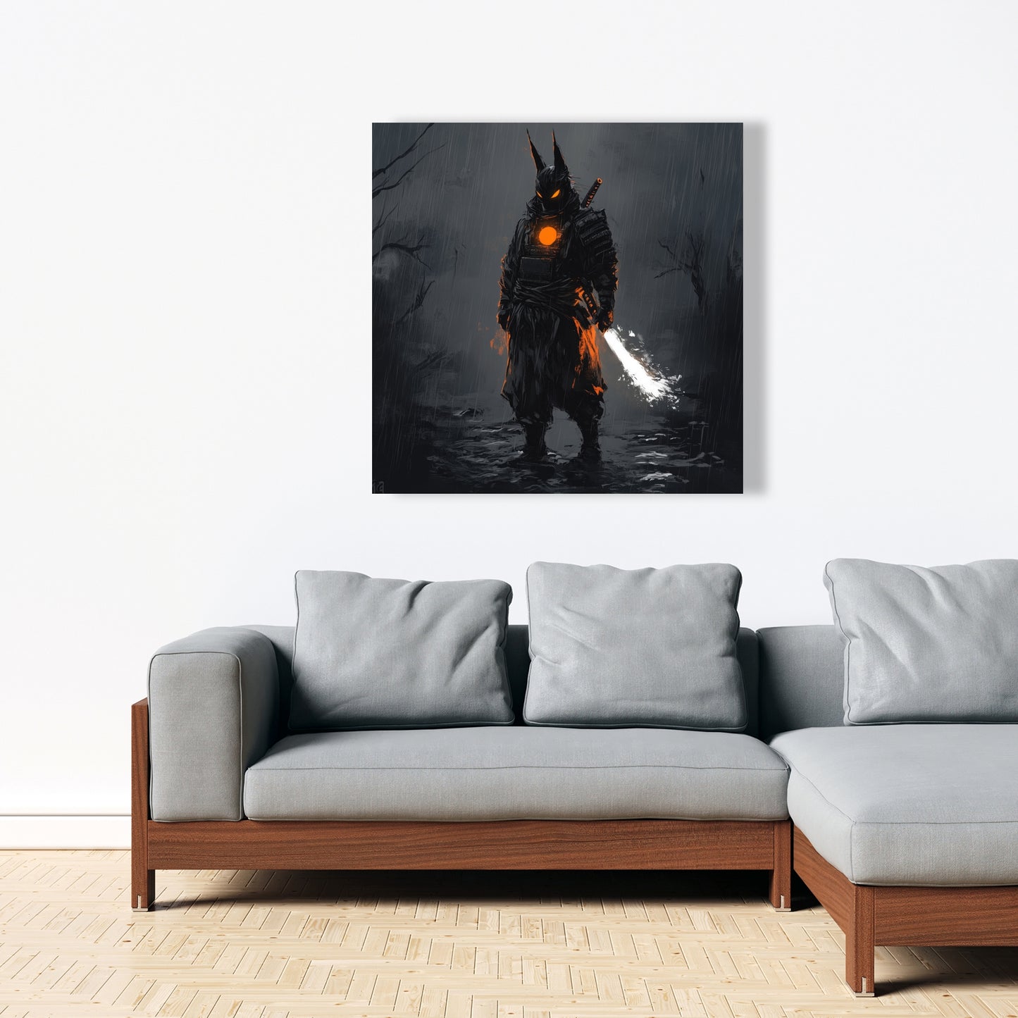 Blazing - 32"x32" Canvas