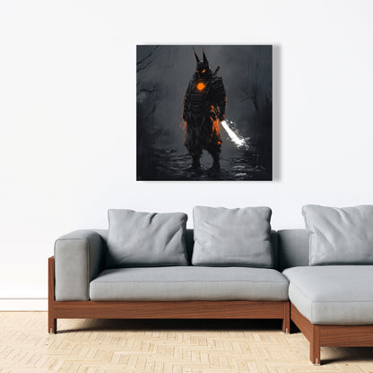 Blazing - 32"x32" Canvas