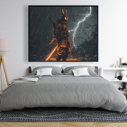 War Machine - Gray Framed Canvas Home Decor | Stylish Art