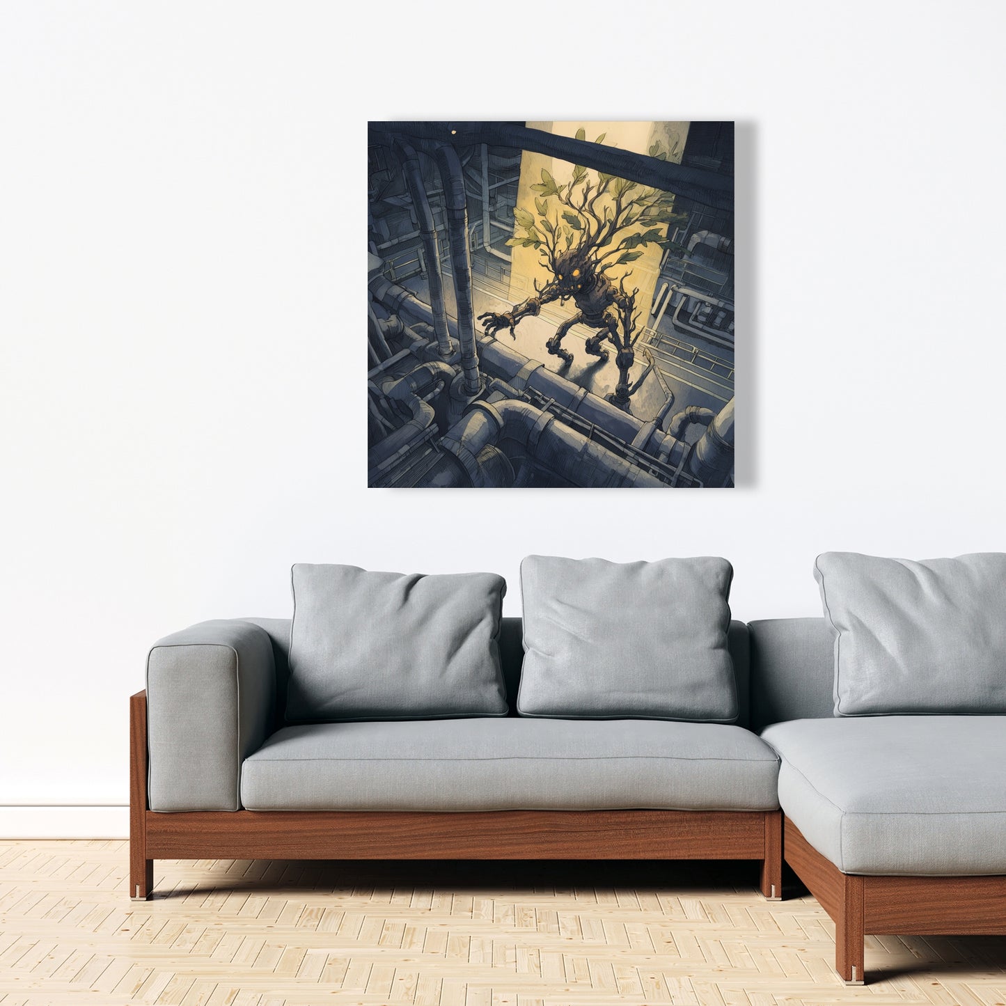 Regaining - 24"x24" Canvas