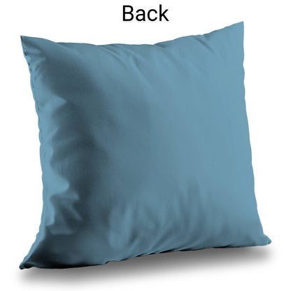 Coussin décoratif en sergé de polyester à motif pingouins - Décoration intérieure confortable