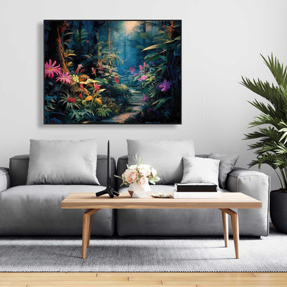 Against all odds - Pink Framed Canvas for Home Decor