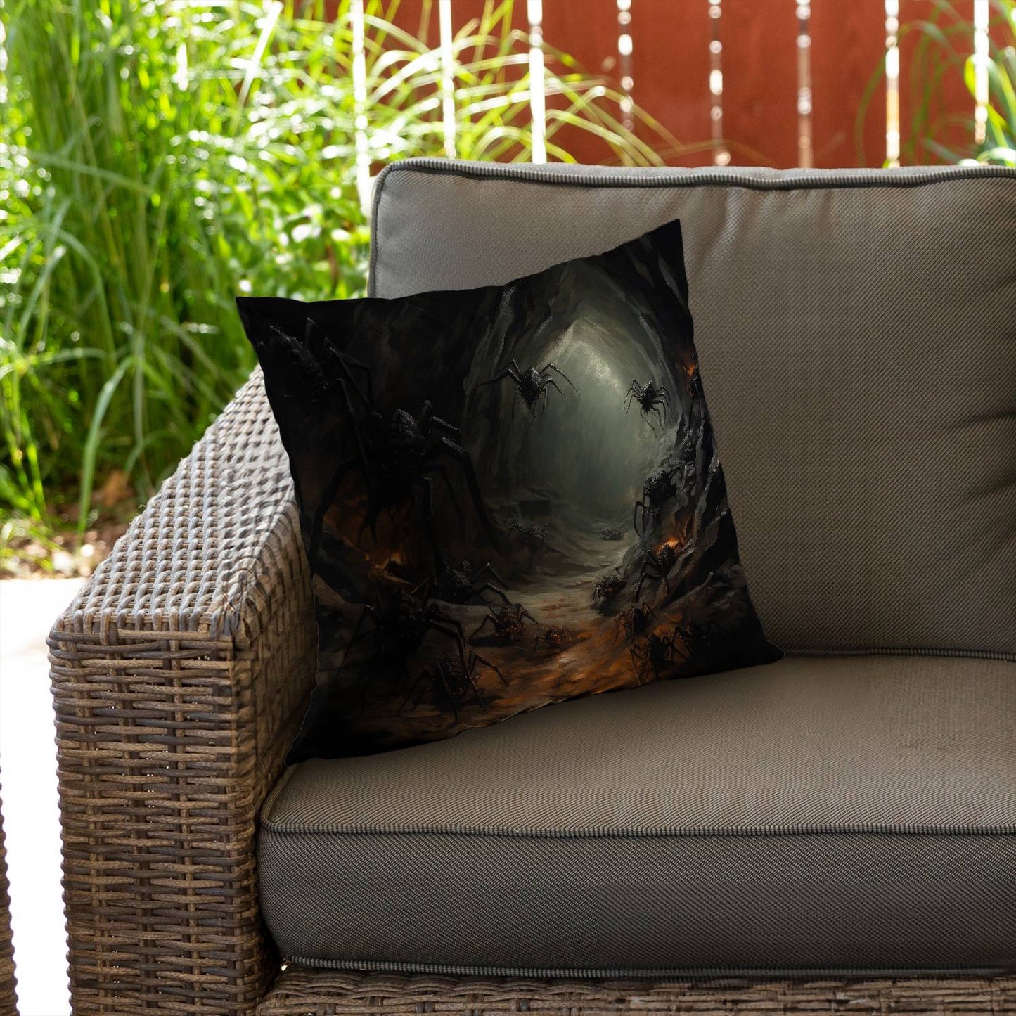 Nightmare inducing - Throw pillow - Print on demand