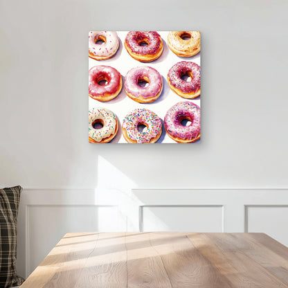 Yummy Pink Metal Print - Stylish Home Decor Accent
