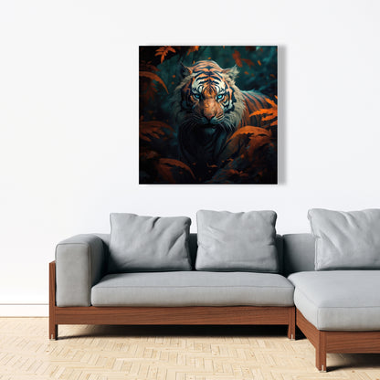 Observed Blue Canvas for Home Decor - Stylish Wall Art