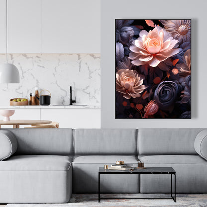 Sublime light - 36"x36" Framed canvas