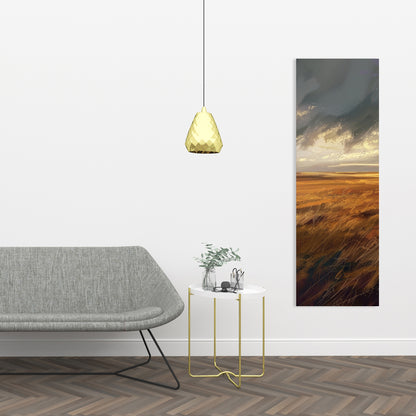 Before the Storm - Gray Canvas Art for Home Decor