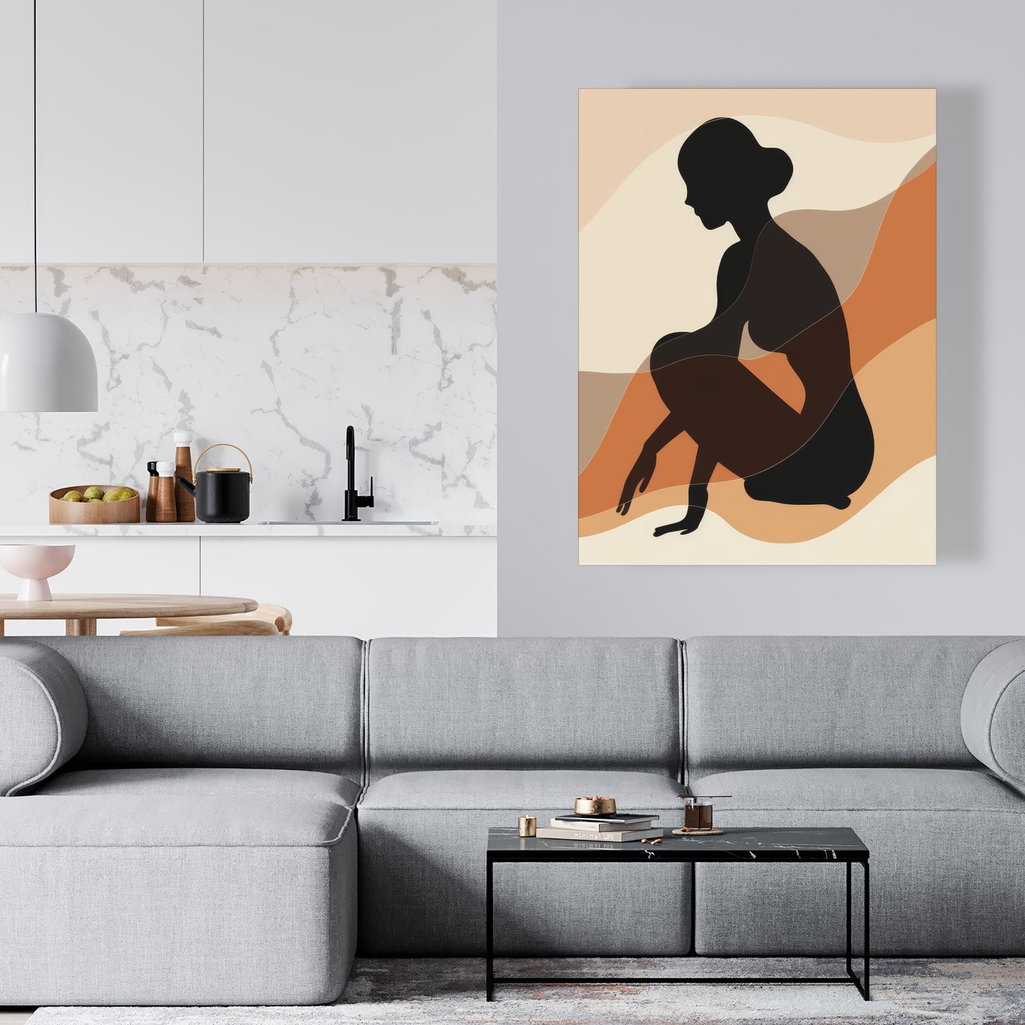 Mindfulness - 32"x32" Canvas