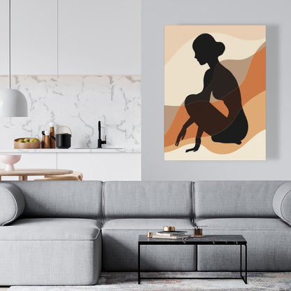 Mindfulness - 32"x32" Canvas