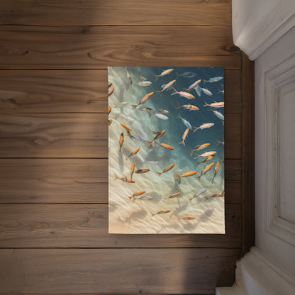 Away from the Sand Beige Indoor Outdoor Door Mat | Decor