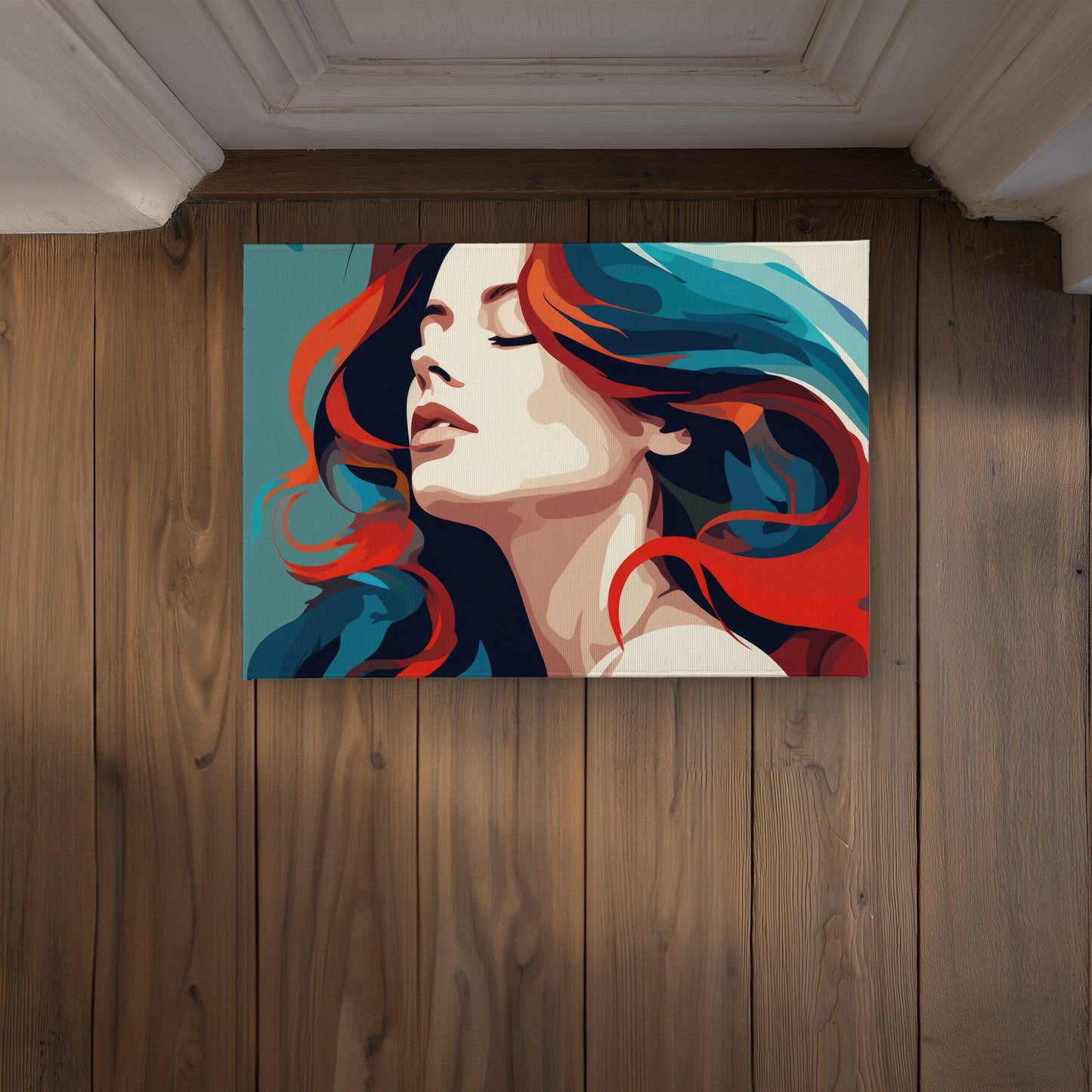 Zen Beige Indoor Outdoor Door Mat - Stylish Home Decor