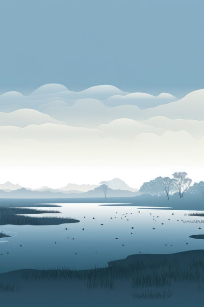 Minimalist Swamp Pro Pickleball Paddle Set | Sport Accessory