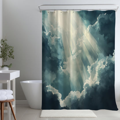 Beam of light - Shower Curtain