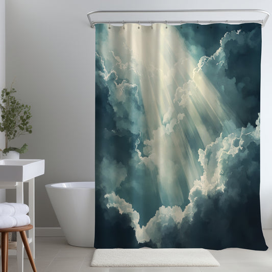Beam of light - Shower Curtain