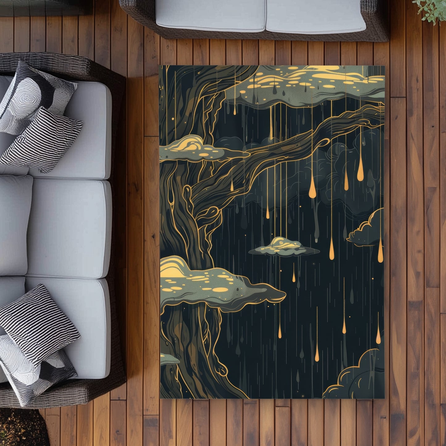 Goopy Outdoor Area Rug | Stylish Home Decor for Patios