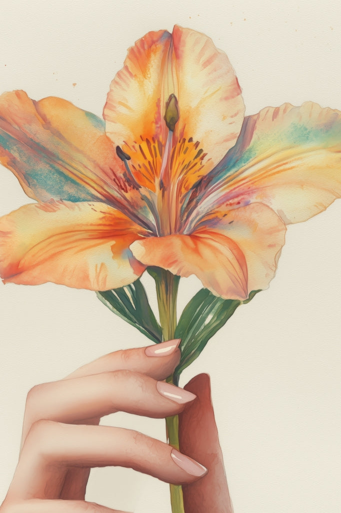 Ahold - Yellow Metal Print for Stylish Home Decor