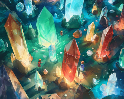 The quest - 14"x18" Polyester Placemat