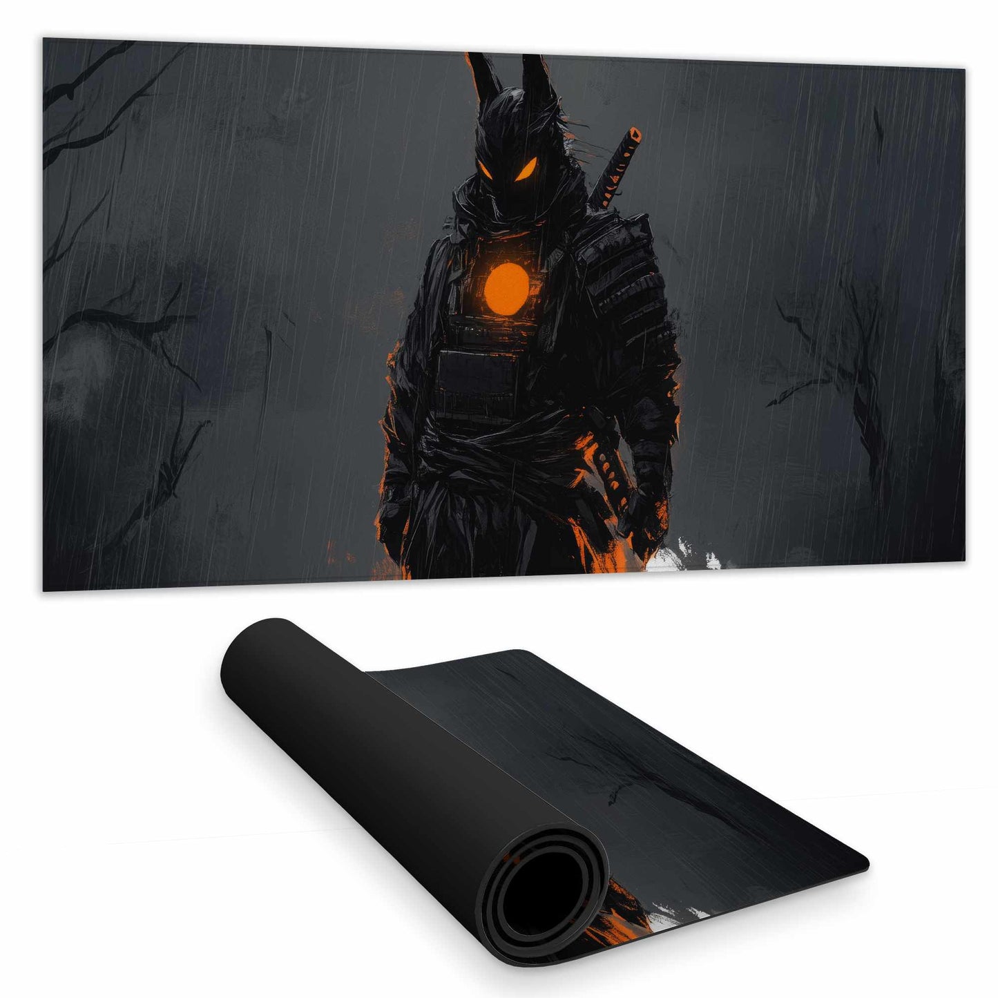 Blazing Desk Mat - Stylish Home Decor for Your Workspace