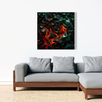Imminent rupture - 32"x32" Canvas