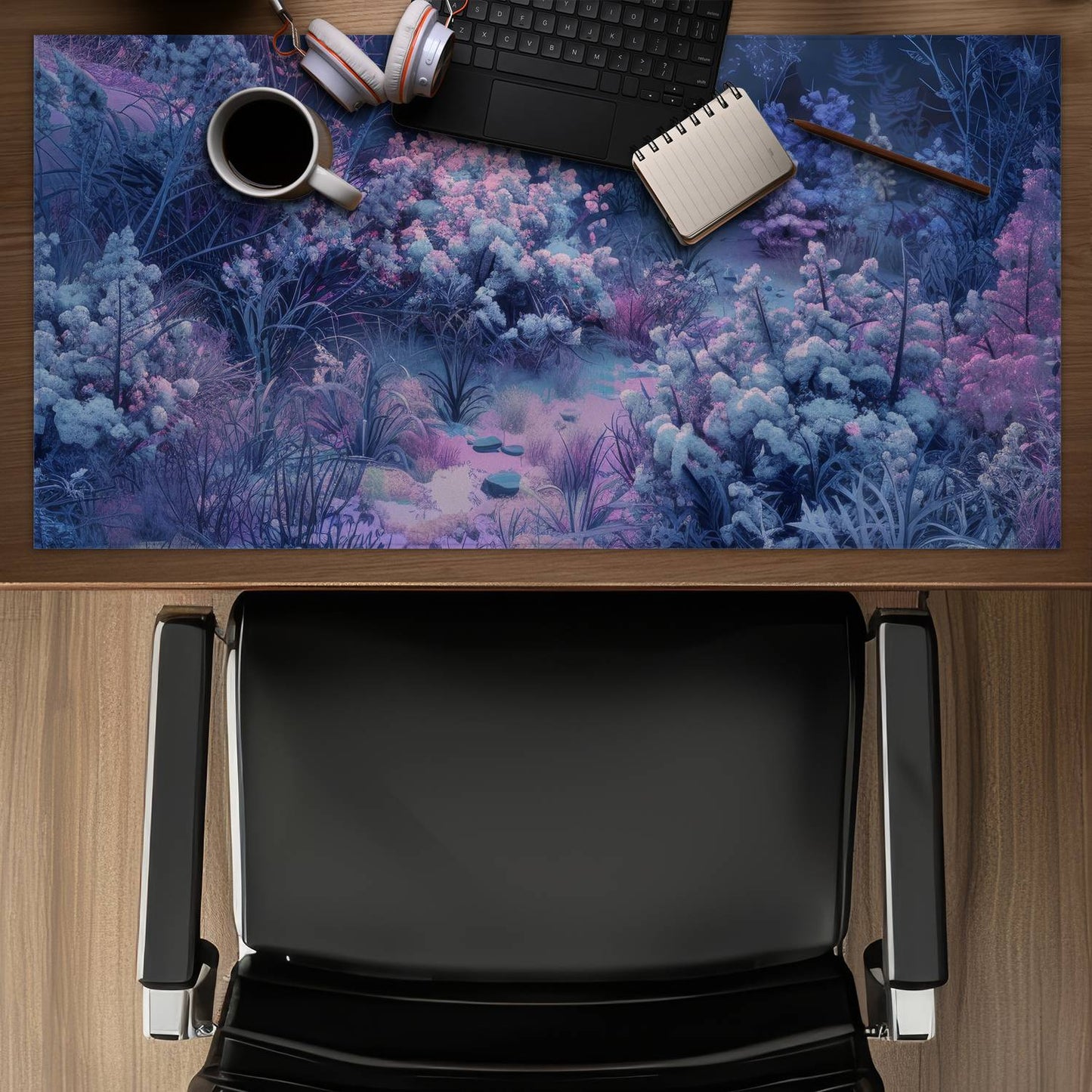 Cold night - Desk mat - Print on demand