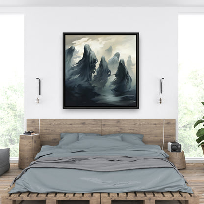 Cursed lands - 36"x36" Framed canvas
