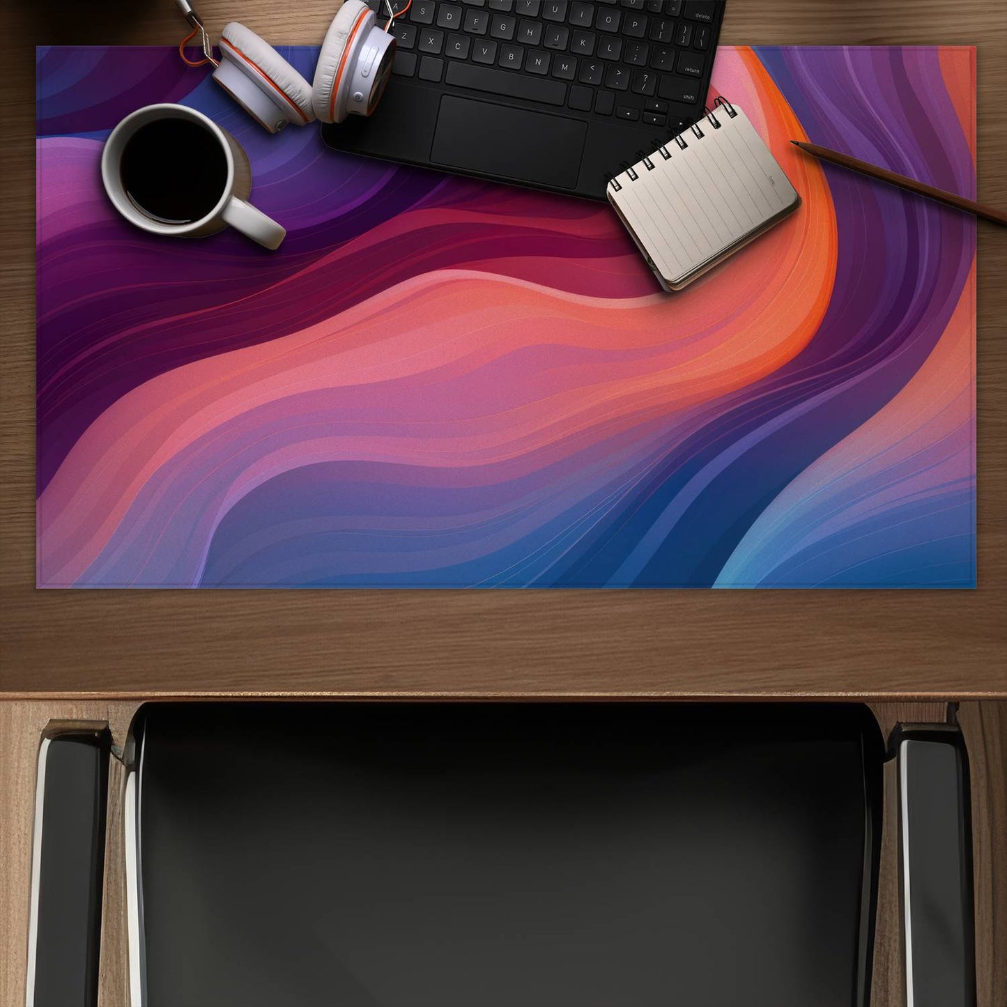 Purple haze - Desk mat - Print on demand