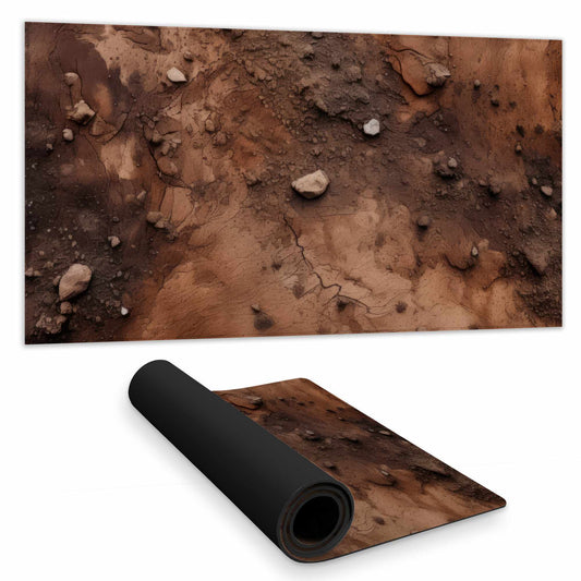 Mud and Stones Desk Mat | Stylish Home Decor Desk Pad