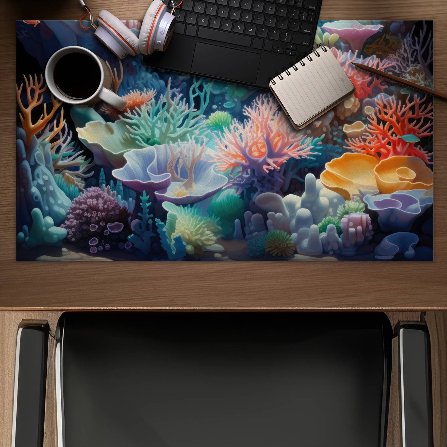 The reef - Desk mat - Print on demand