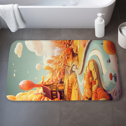 Honey land - 17"x24" Bath mat