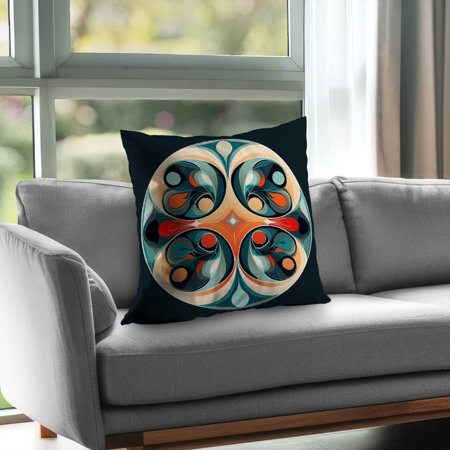 Opening your mind - Throw pillow - Print on demand