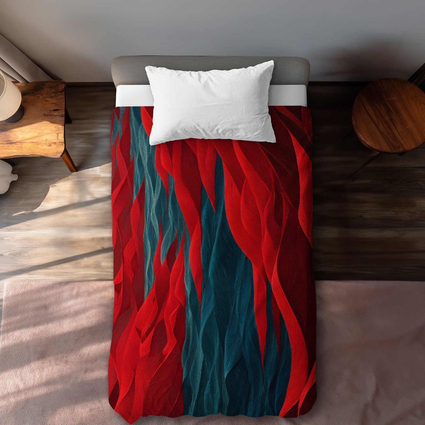 Housse de couette Mer Rouge | Décoration élégante pour chambres douillettes