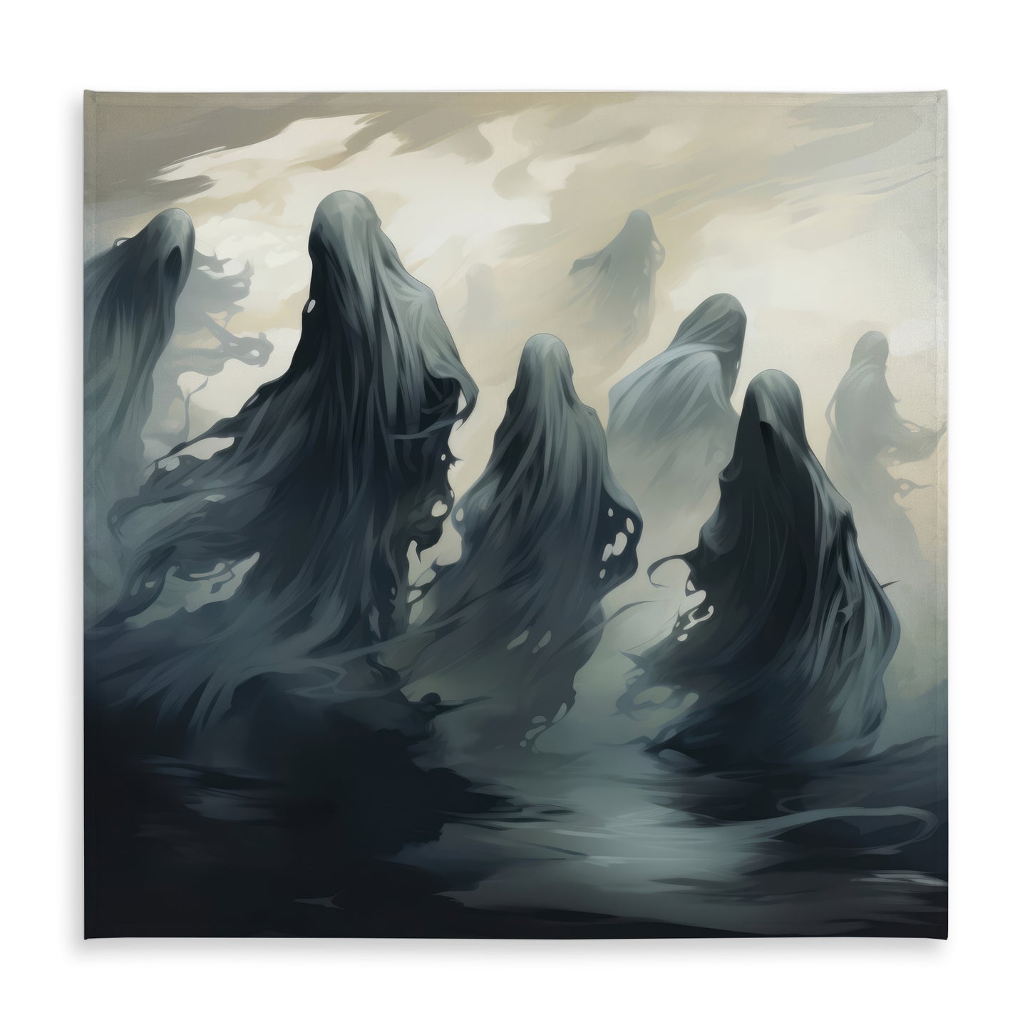 Cursed lands Gray Indoor/Outdoor Tablecloth | Home Decor