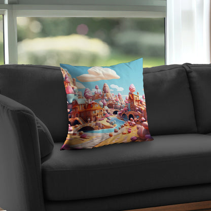 Sweet kingdom - Throw Pillow