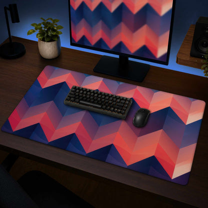 Tapis de jeu Heat Waves | Décoration élégante pour les joueurs