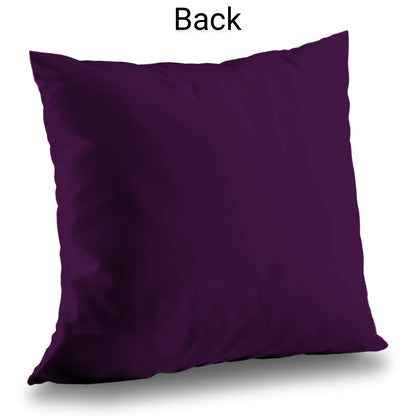 Purple Haze Poly Twill Throw Pillow | Stylish Home Decor