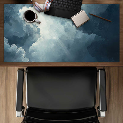 Afterglow Gray Desk Mat | Stylish Home Decor Accessory