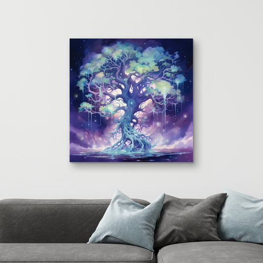 Surreal sap - White canvas for elegant home decor accents