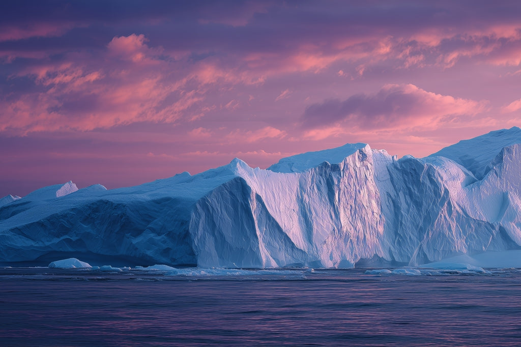 Iceberg au crépuscule - Tapis d'extérieur pour la décoration intérieure | Élégant