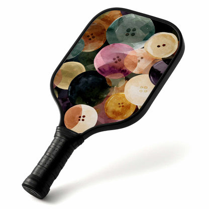 Ensemble de pagaies de Pro Pickleball Colorful Button Dance | Équipement sportif