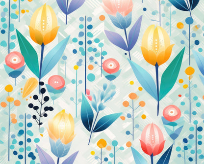 Calming Scents Turquoise Polyester Placemat | Home Decor