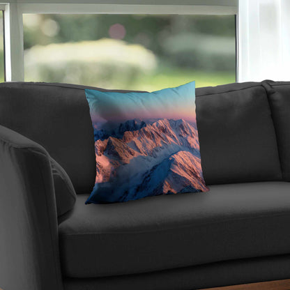 Sunny Peaks Poly Twill Throw Pillow | Home Decor Accent