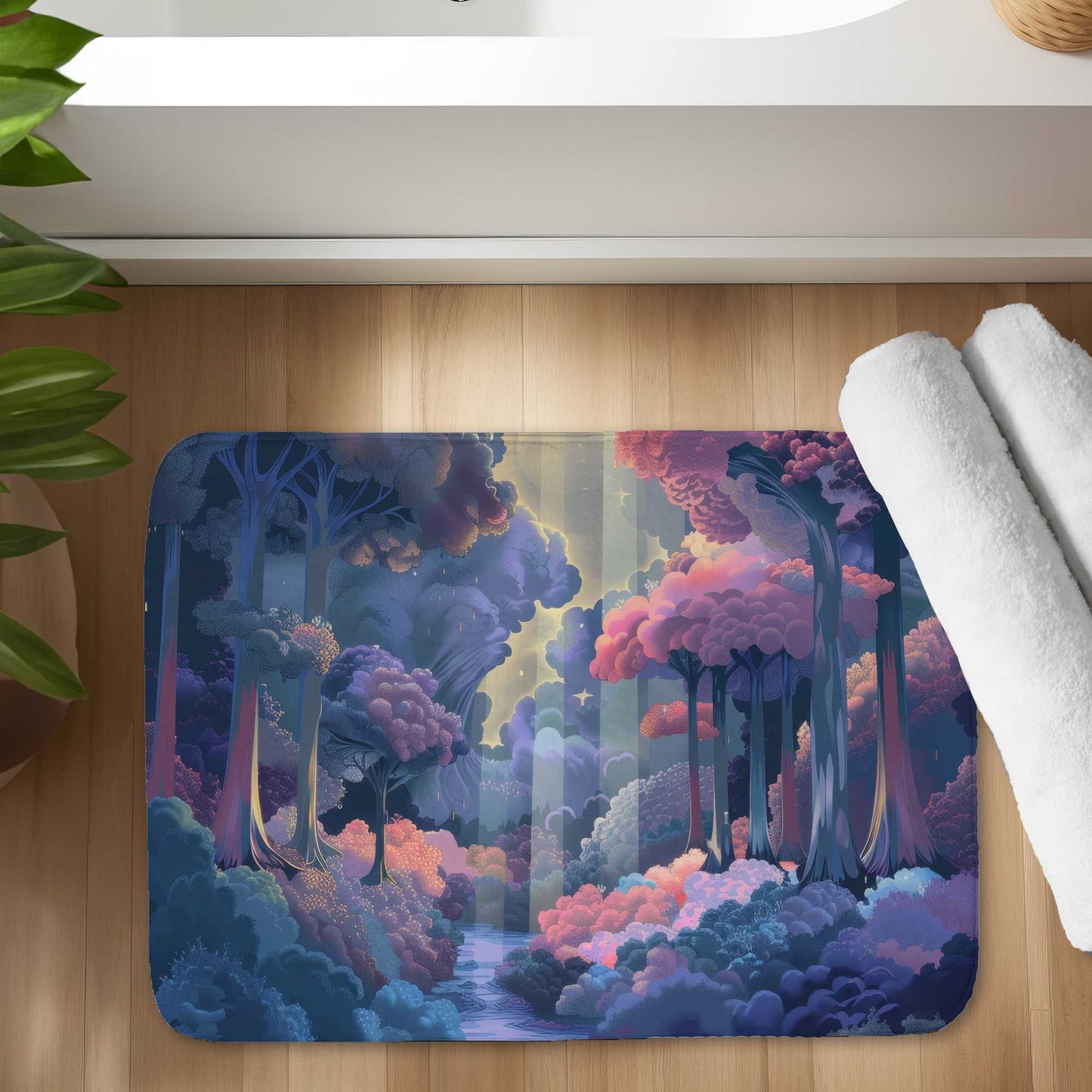 Beams Bath Mat - Stylish Home Decor for Comfort and Style