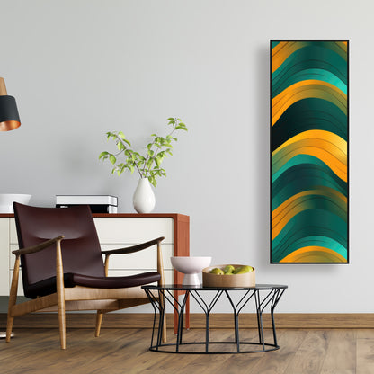 Voluptuous - 36"x36" Framed canvas
