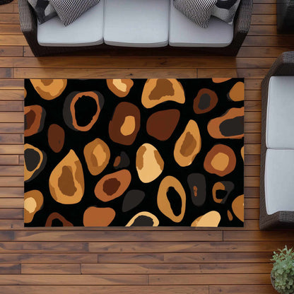 Tapis d'extérieur Wild Earth Spots | Décoration d'intérieur élégante